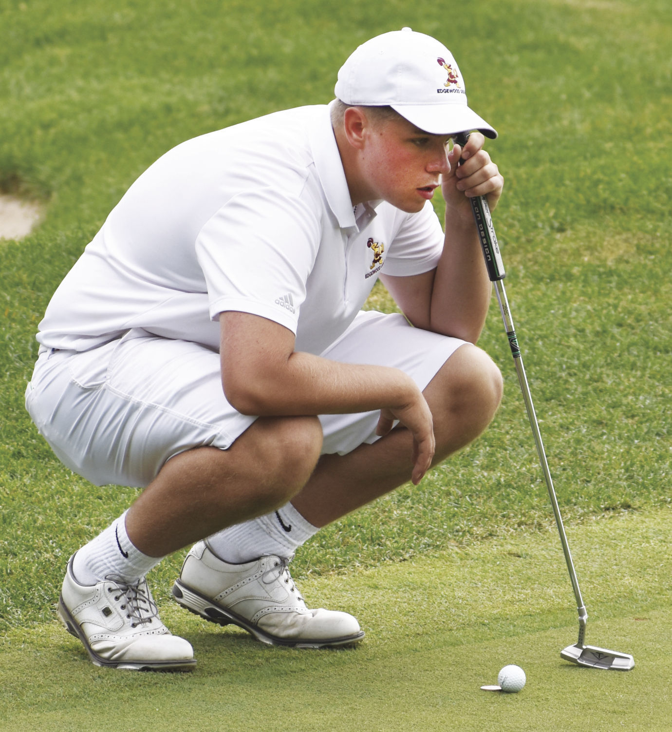 WIAA state boys golf photo: Madison Edgewood's Ethan Arndt